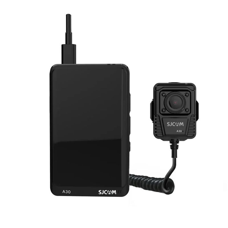 SJCAM - Cámara Policial Portátil Con Pantalla Independiente 4K 30FPS 16MP SJCAM