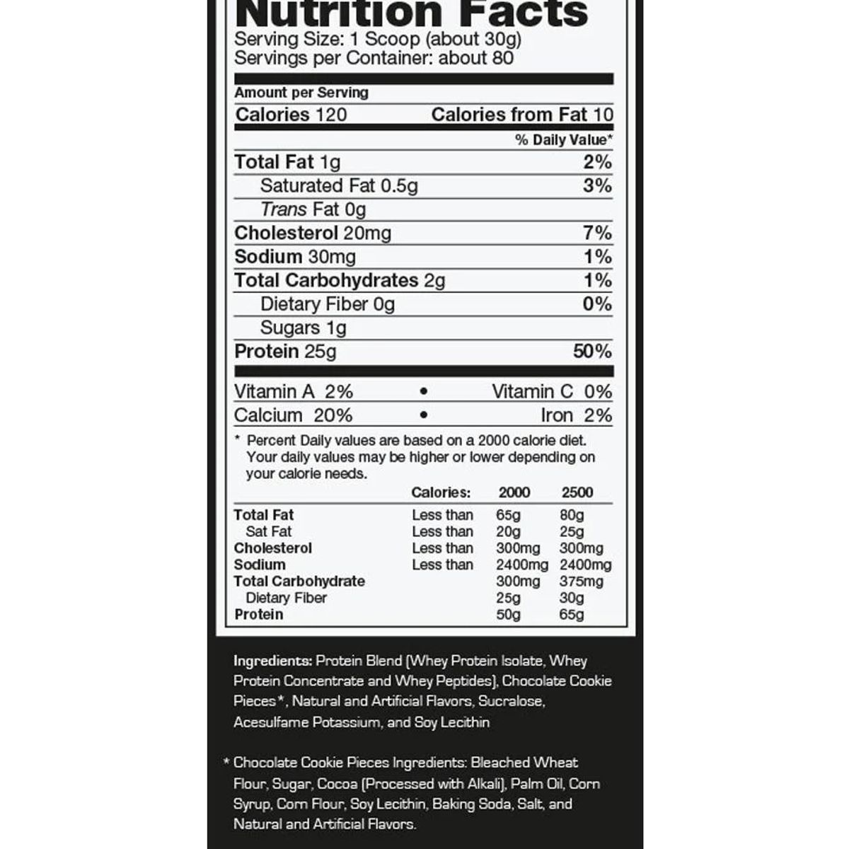 ULTIMATE NUTRITION - PROTEINA PROSTAR 100% WHEY 5LB - CHOCOLATE