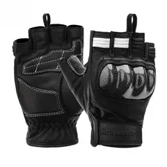 MOTOWOLF - Guantes Para Motociclismo Medio dedo Deportivos 0334