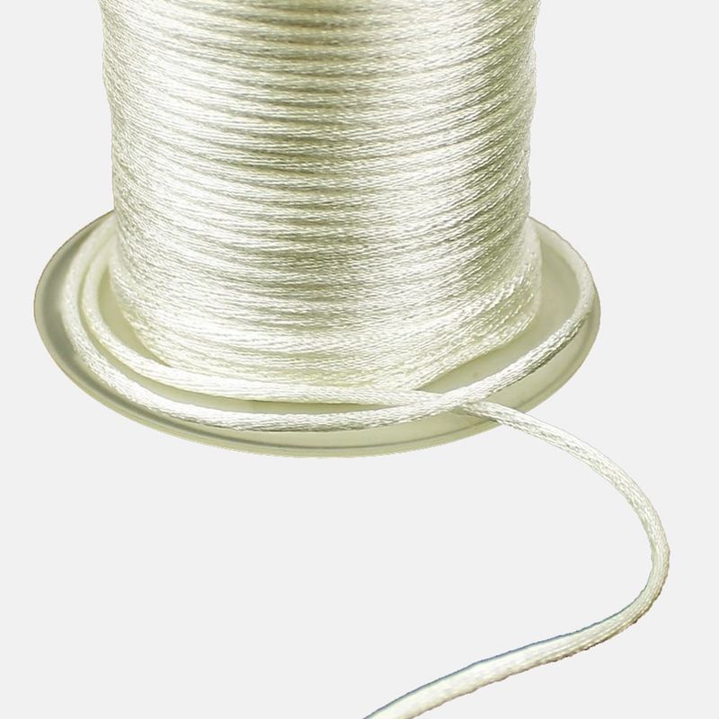 GENERICO - Cordón Cola De Ratón 1mm 100m beige
