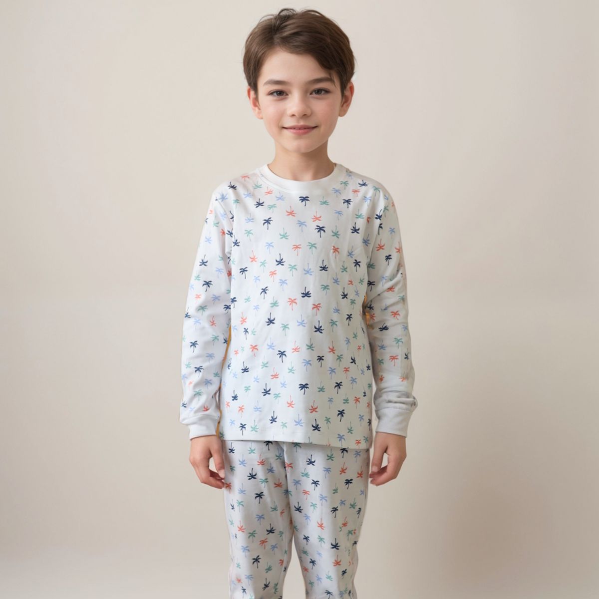 SIMPLY B - Pijama largo palmeras niño