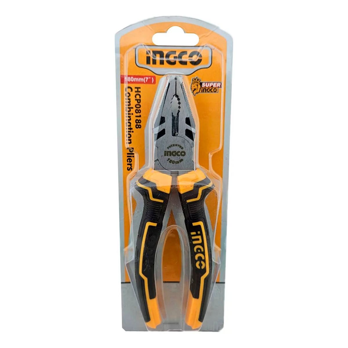 Alicate Pinza Universal 7 Pulgadas 180mm Ingco Hcp08188, marca INGCO - Foto Principal