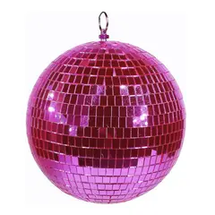 MEKSE - BOLA ESPEJO ROSADA 12 PULGADAS SL-50/ 12"
