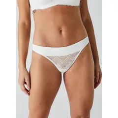 LIZ - Calzón Tanga con encaje y cintura doble Lovely 50552