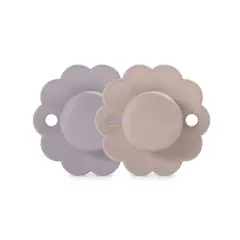 SUAVINEX - CHUPETE FISIOLÓGICO SILICONA 6-18M 2U WONDER LAVEPMAUV