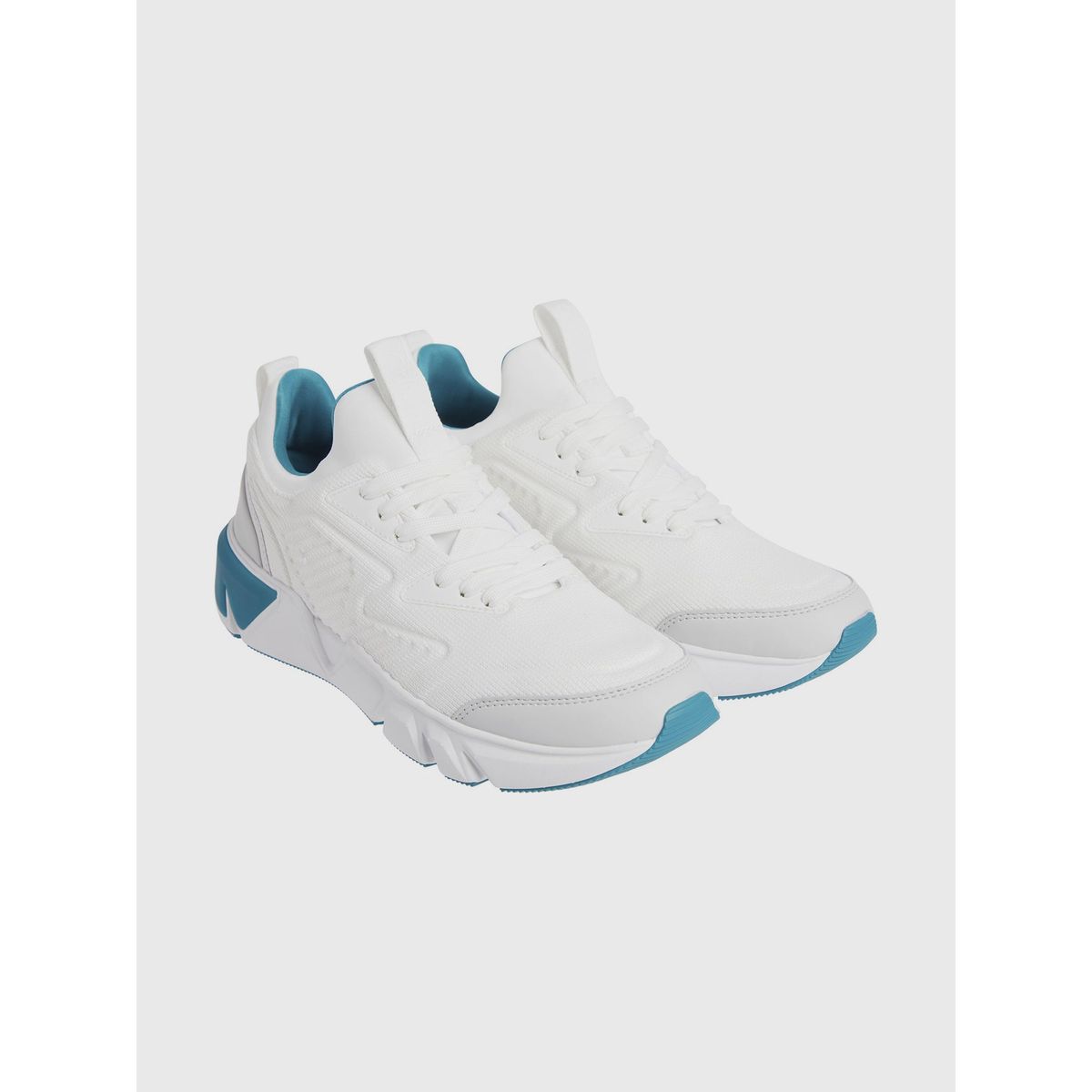 CALVIN KLEIN - Zapatillas Lace Up Knit Blanco Calvin Klein