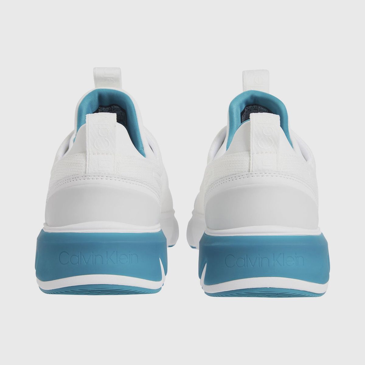 CALVIN KLEIN - Zapatillas Lace Up Knit Blanco Calvin Klein