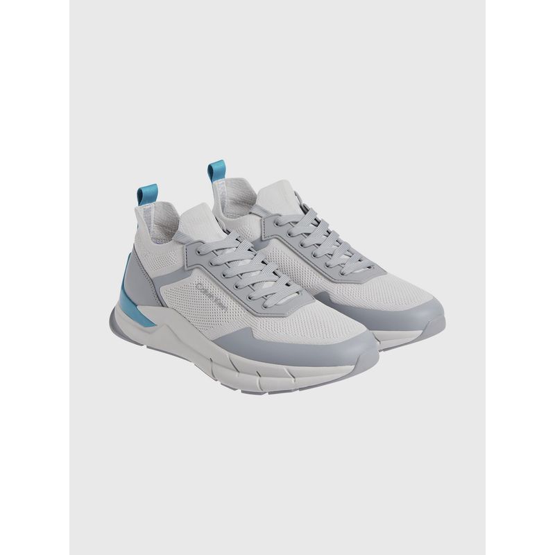 CALVIN KLEIN - Zapatillas Lace Up Mix Gris Calvin Klein