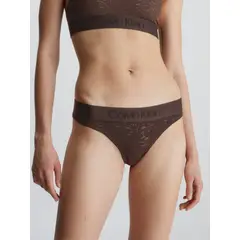 CALVIN KLEIN - Colaless Encaje Intrinsic Café