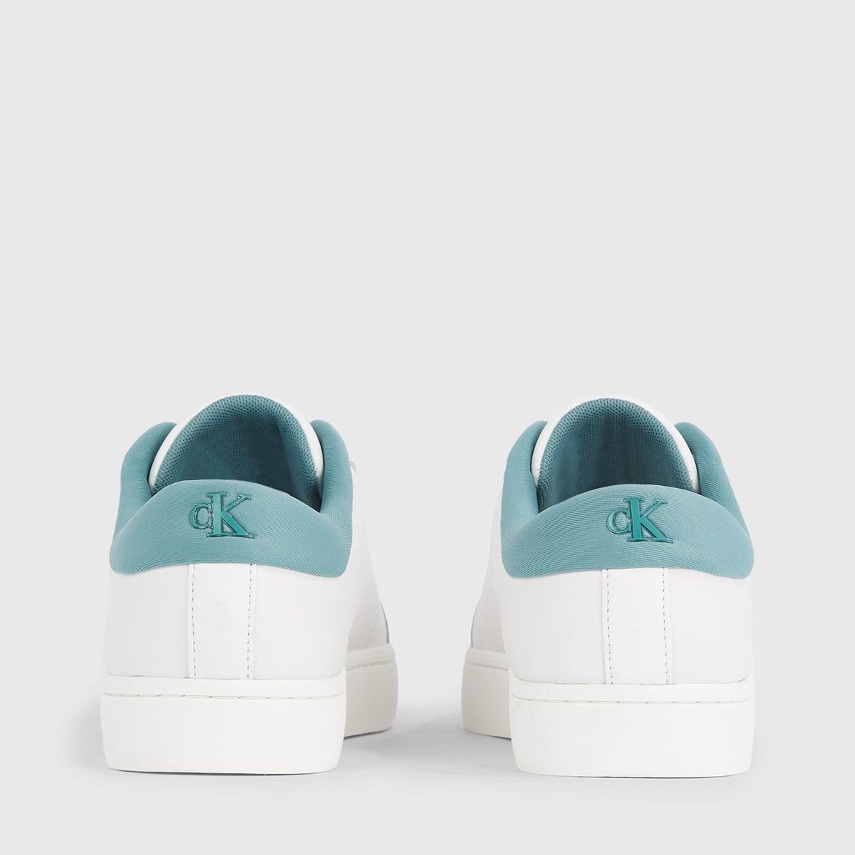 CALVIN KLEIN - Zapatillas de Cuero Classic Cupsole Low Blanco Calvin Klein