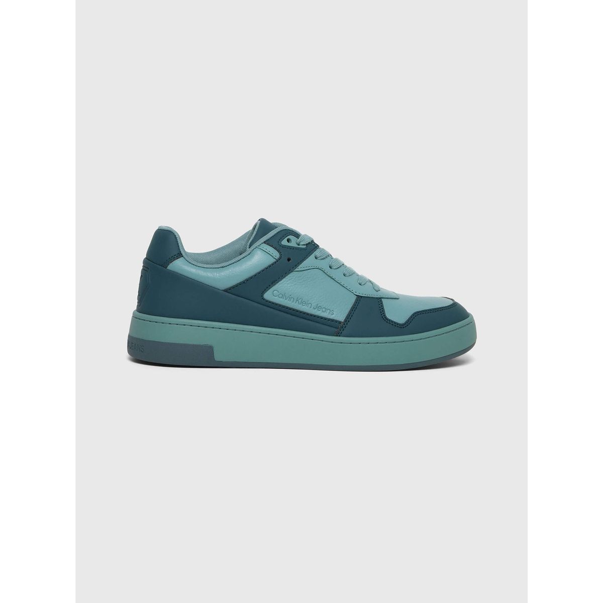CALVIN KLEIN - Zapatillas Basket Cupsole Low Verde Calvin Klein