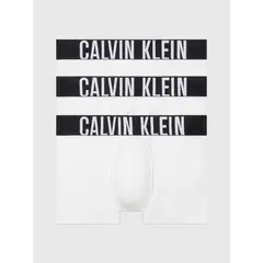 CALVIN KLEIN - Pack 3 Bóxers Trunk Intense Power Blanco