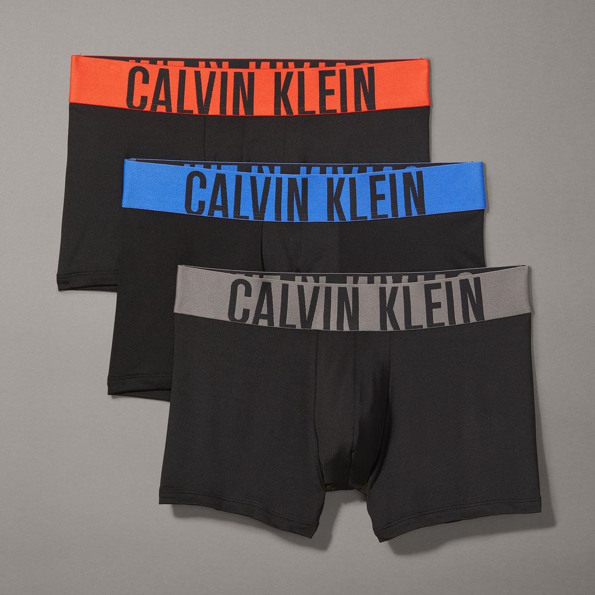 CALVIN KLEIN - Pack 3 Bóxers Low Rise Trunk Intense Power Micro Negro Calvin Klein