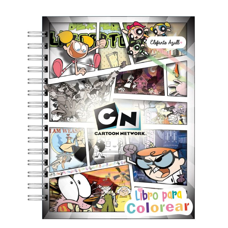 ELEFANTE AZULL - Libro para colorear cartoonnetworkxxx