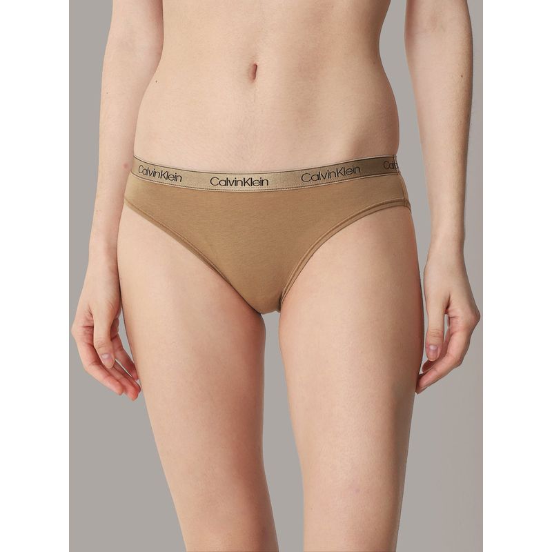 CALVIN KLEIN - Calzón Bikini Cotton Essentials Cafe Calvin Klein