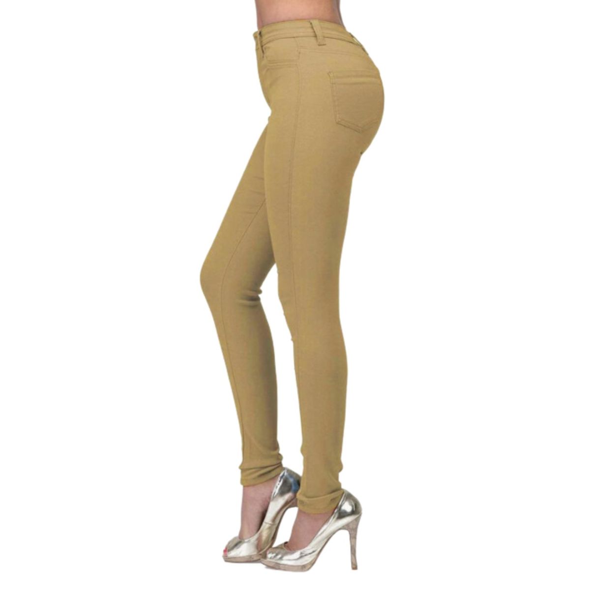 LIKE SHOP - Pantalones Leggins Tela Jeans Elasticado Calza Lindo Calce 48