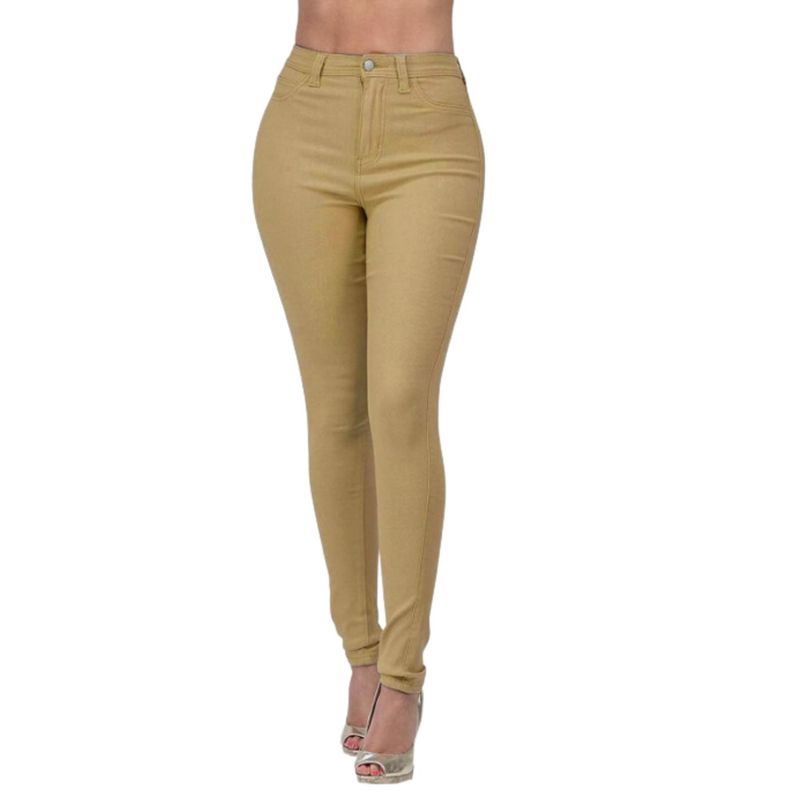 MPROPIA - Pantalones Leggins Tela Jeans Elasticado Calza Lindo Calce 48