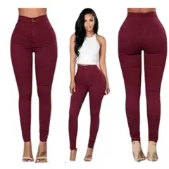MPROPIA - Pantalones Leggins Tela Jeans Elasticado Calza Lindo Calce 48