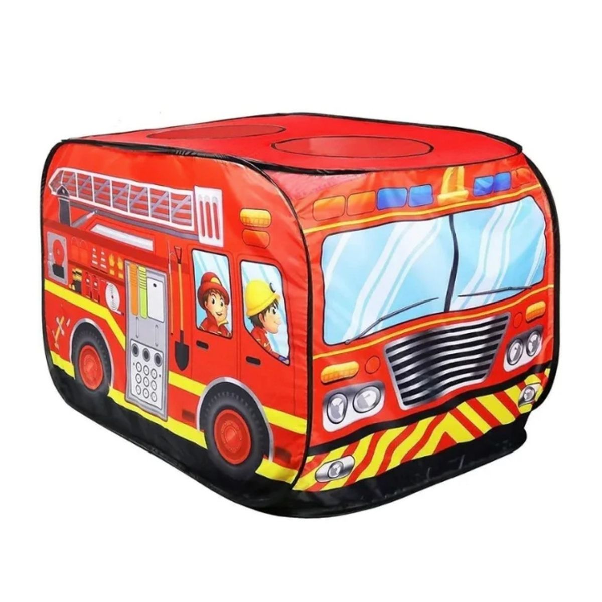 GENERICO - Carpa Armable Camion de Bomberos Niños Juego Infantil