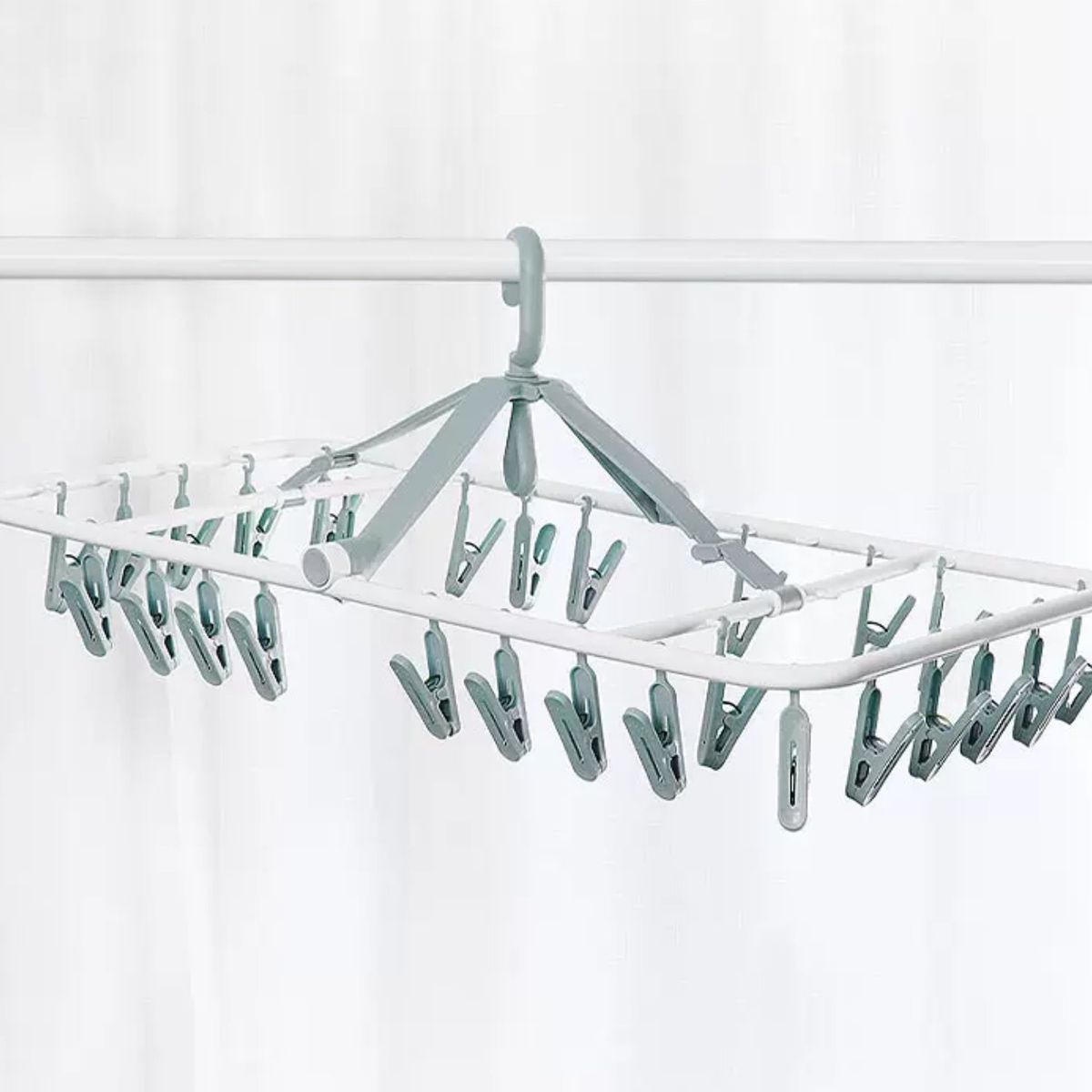 HOMESTAR - Tendedero Plegable con Ganchos