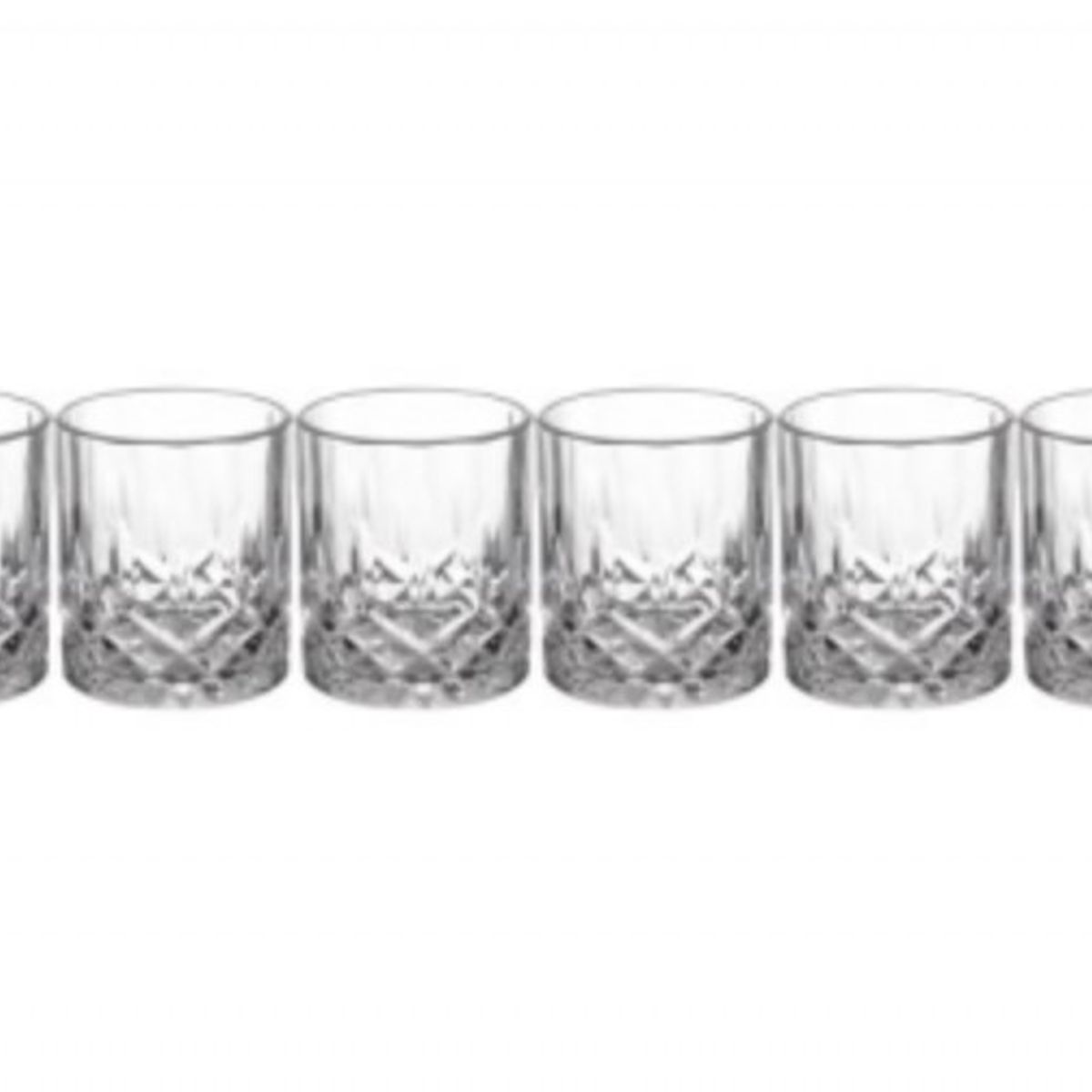 GENERICO - Set De 6 Vasos Glass Ware High Quality Vidrio
