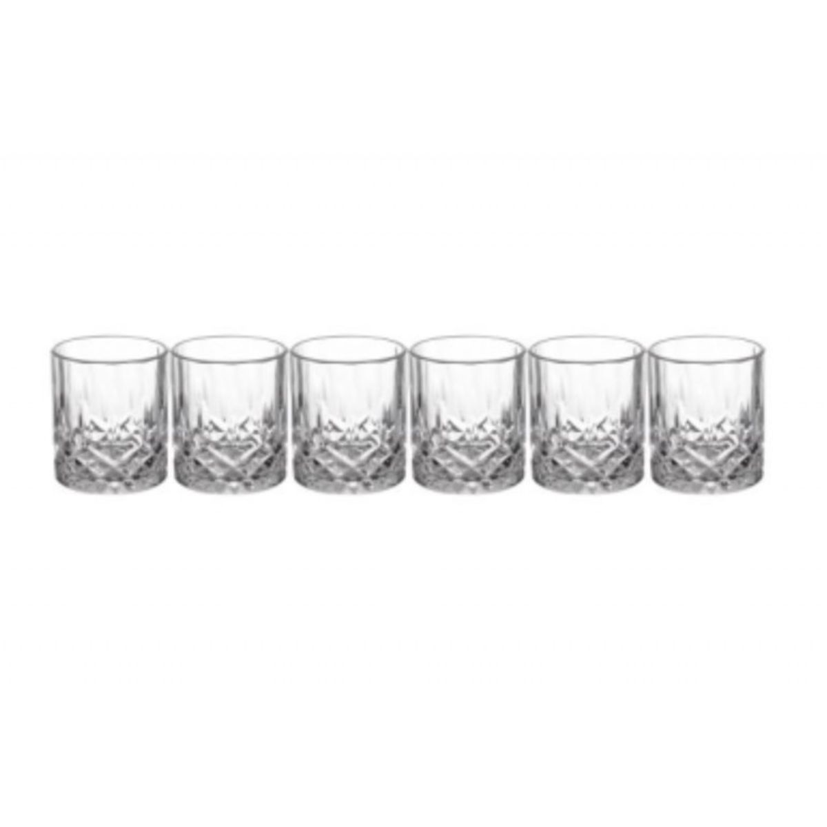 GENERICO - Set De 6 Vasos Glass Ware High Quality Vidrio