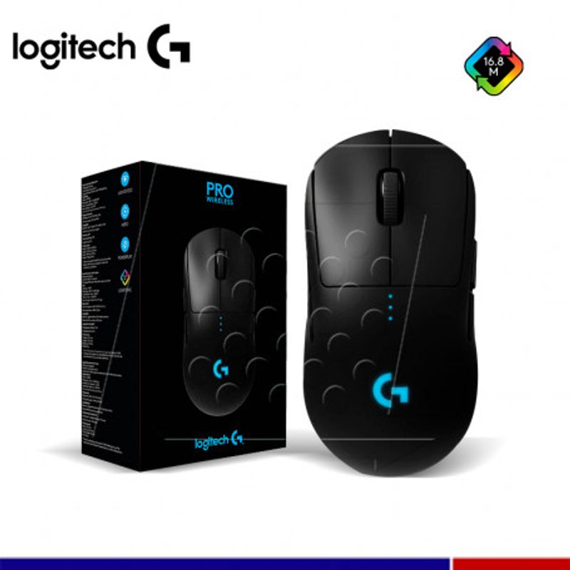 LOGITECH - Mose Gamer Logitech G Pro Wireless Lightspeed Rgb Raze
