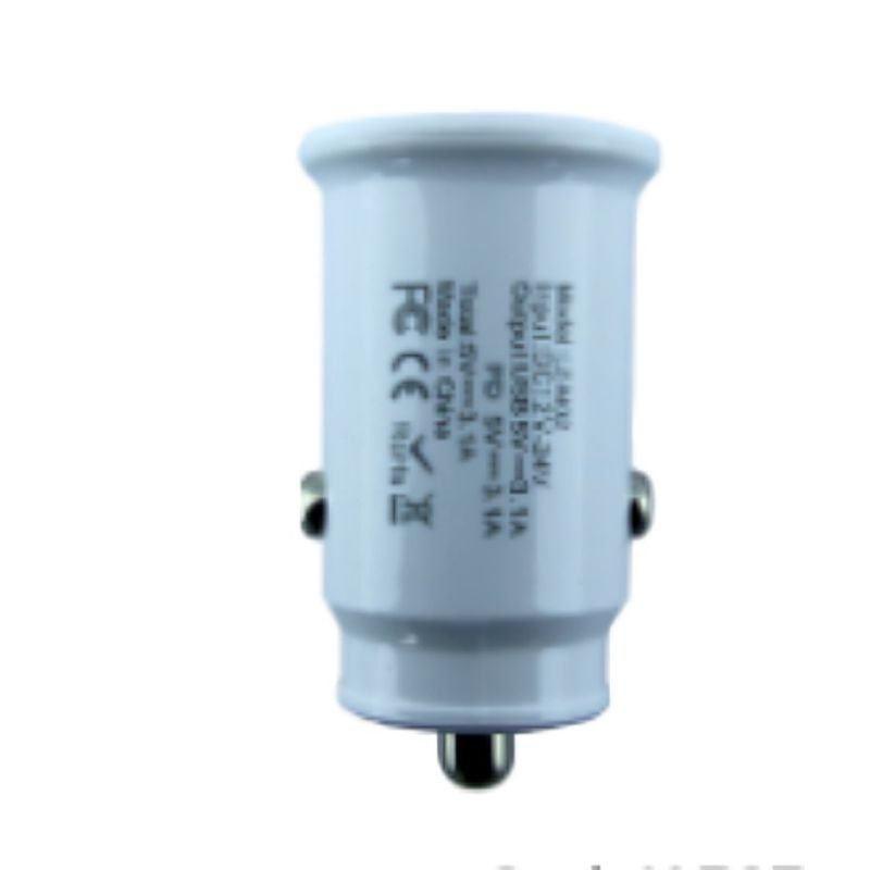 OEM - CARGADOR 1 USB Y TYPE-C 3.1A 12 VOLT  EN CAJA