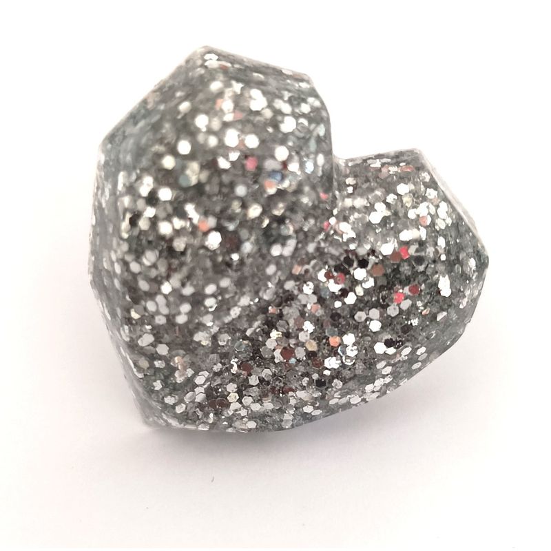 CATHALIFAUDJOYAS - ANILLO RESINA CORAZON GEOMETRICO CATHALIFAUDJOYAS