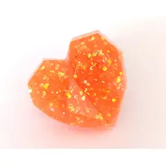 CATHALIFAUDJOYAS - ANILLO RESINA CORAZON GEOMETRICO