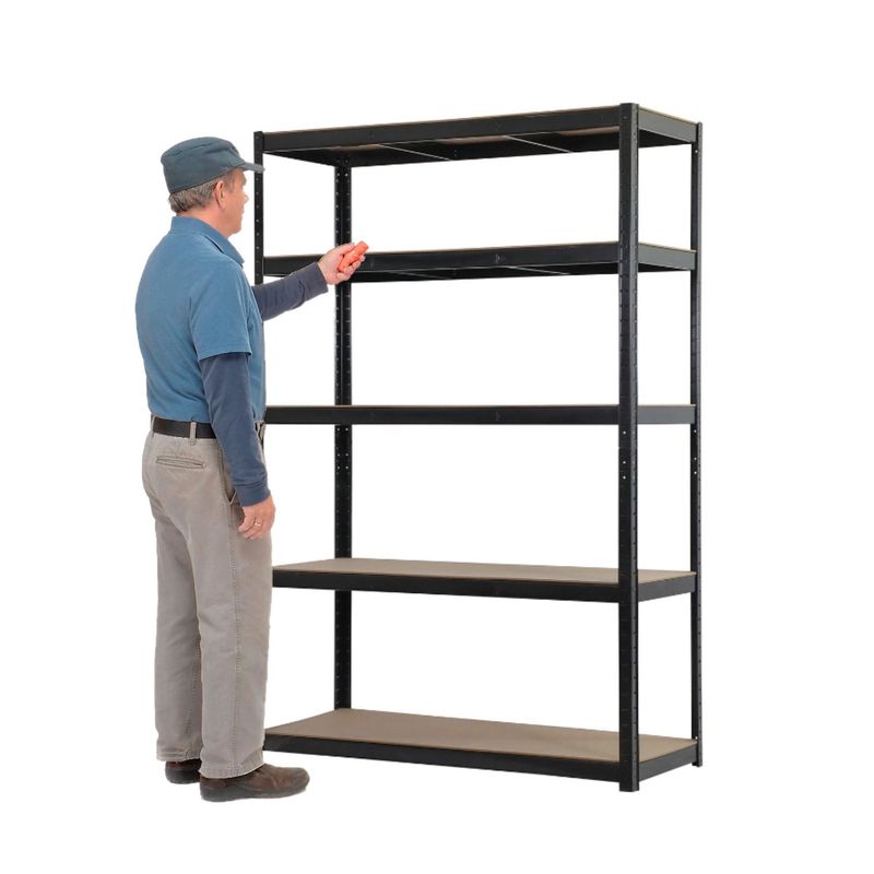 PROCHEF - Estante 120x45x180 cm Acero Pintado 5 Band. 1325 Kg