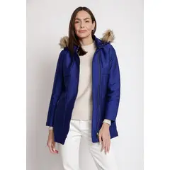 CANADIENNE - Parka de Mujer Modelo Sabrina Color Azul