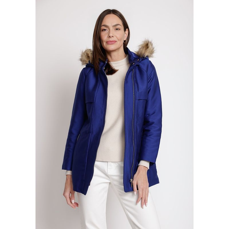 CANADIENNE - Parka de Mujer Modelo Sabrina Color Azul