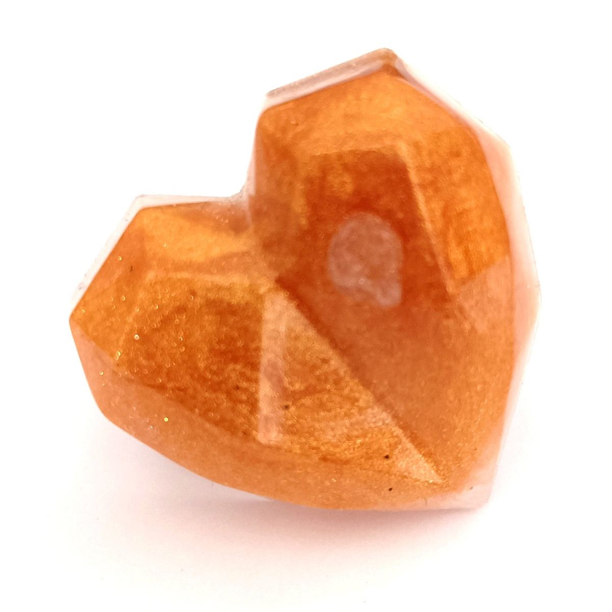 CATHALIFAUDJOYAS - ANILLO RESINA CORAZON GEOMETRICO CATHALIFAUDJOYAS