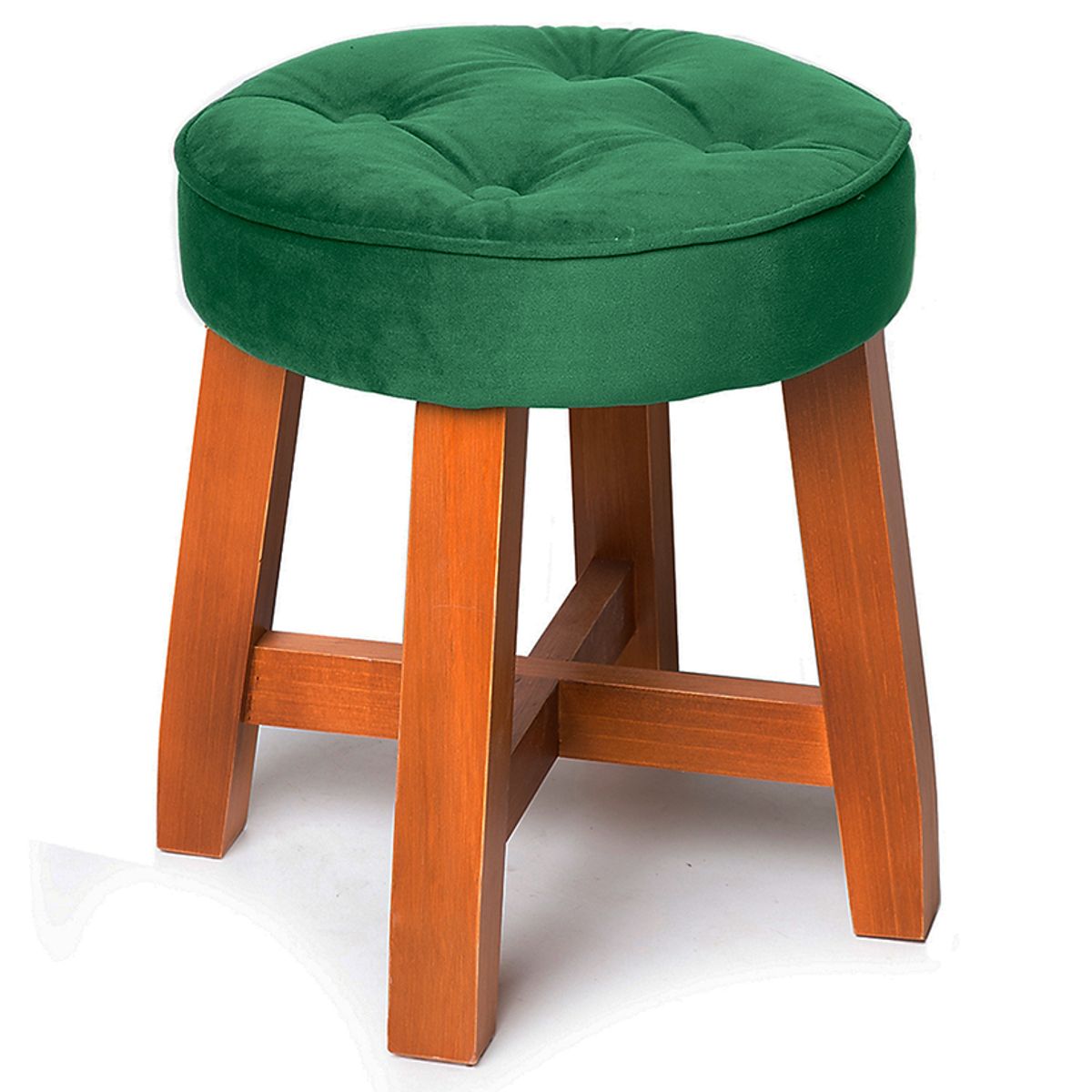 BARRA DESIGN - Pouf Spring Velvet Verde