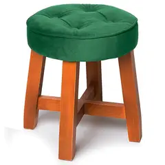 BARRA DESIGN - Pouf Spring Velvet Verde