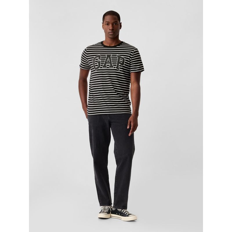 GAP - Polera Hombre Everyday Manga Corta Negro GAP_.