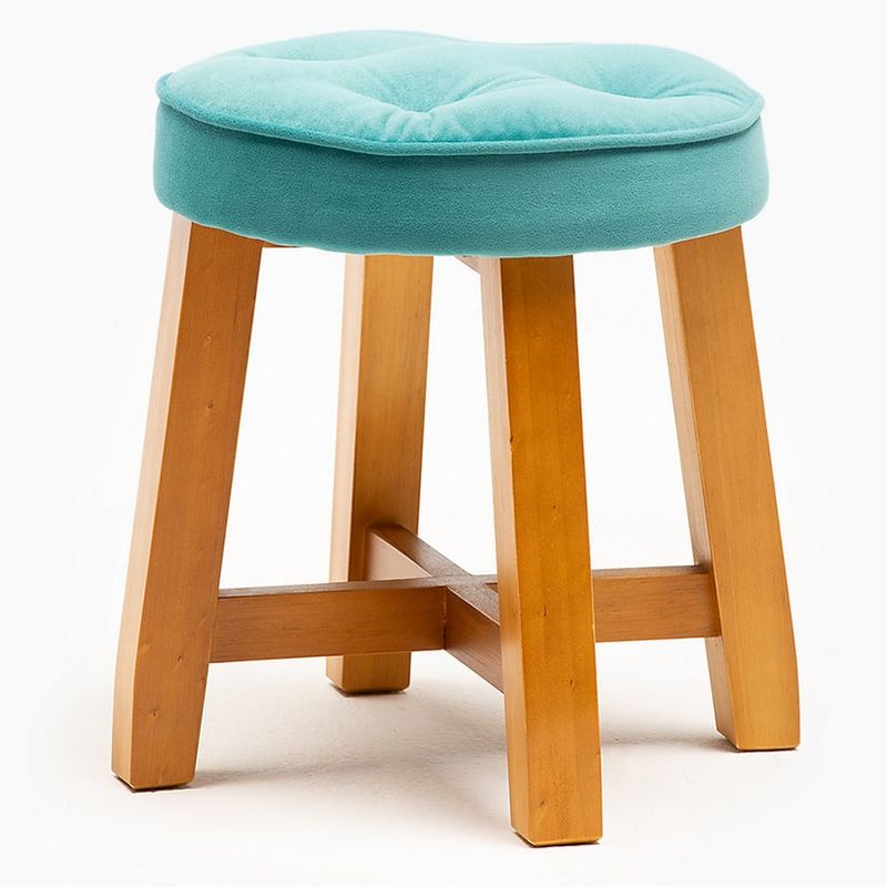 BARRA DESIGN - Pouf Spring Velvet Turquesa