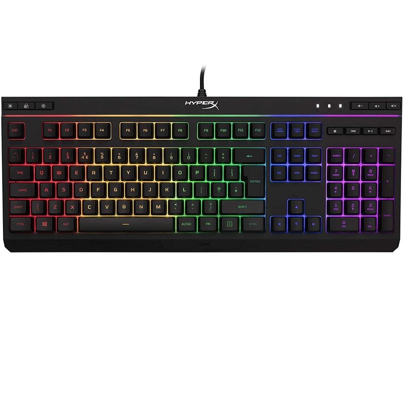 HYPERX - Teclado Gamer HyperX Alloy Core RGB Membrana USB