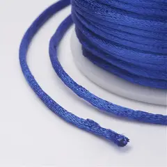 GENERICO - Cordón cola de ratón 2mm 100m azul