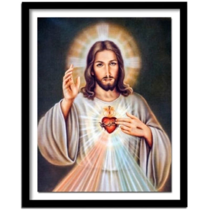 GENERICO - Kit Diamond Painting Pintura De Diamante - Jesus 44