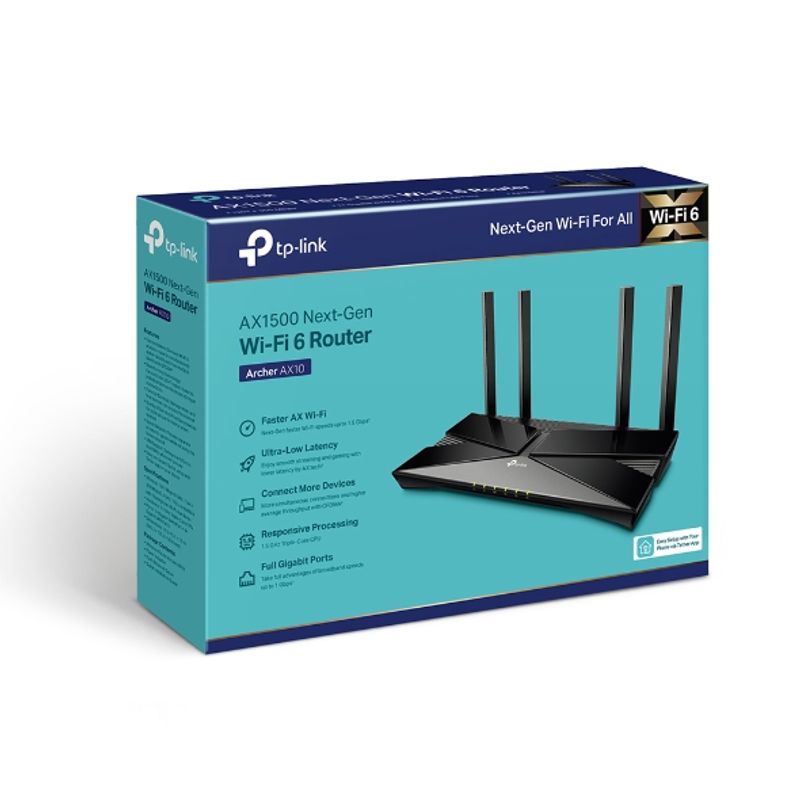 TP LINK - router Archer AX10 AX1500 Wi-Fi 6