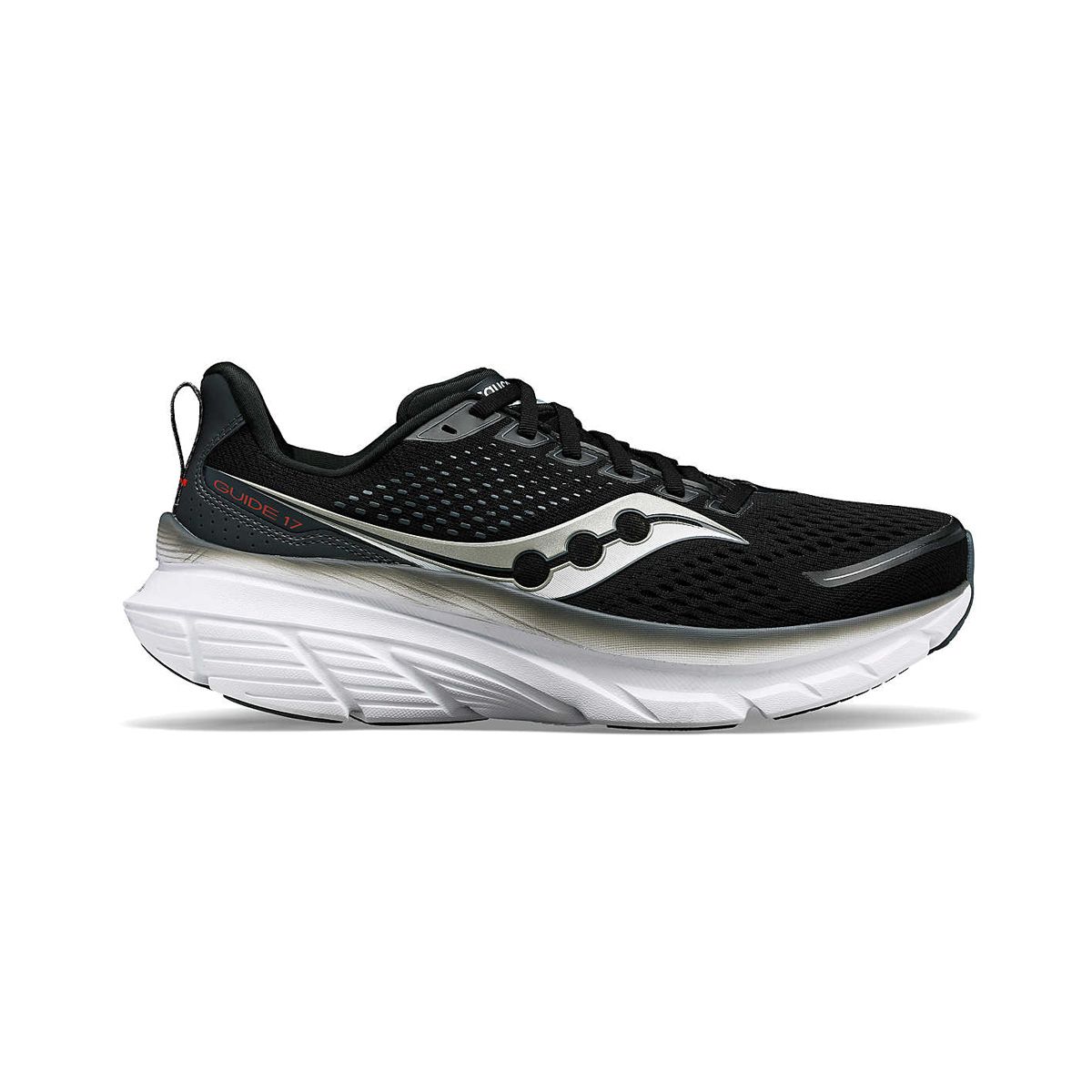SAUCONY - Zapatilla Saucony Guide 17 Hombre Black/Shadow