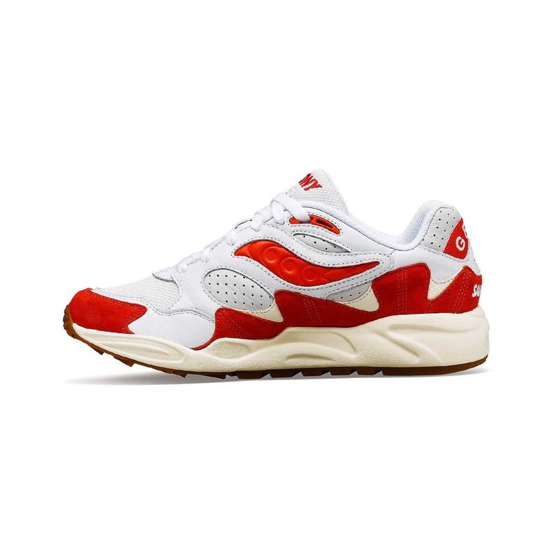 SAUCONY - Zapatilla Saucony Grid Shadow 2 Ivy Hombre Prep/White Red