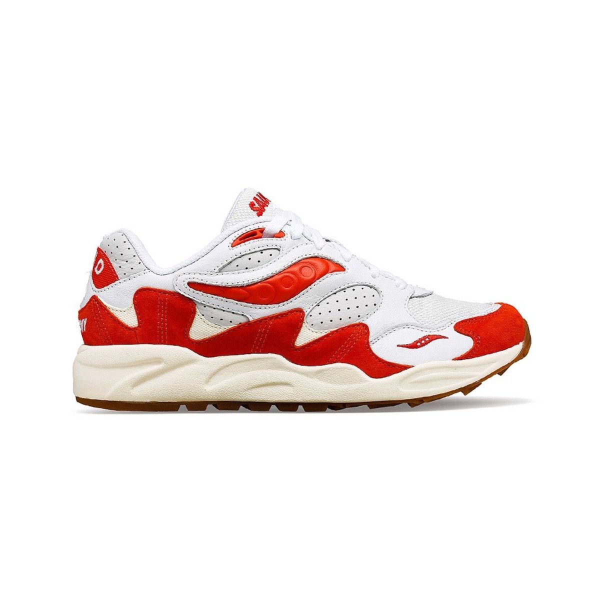 SAUCONY - Zapatilla Saucony Grid Shadow 2 Ivy Hombre Prep/White Red
