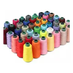 GENERICO - Pack de 24 hilos de 2000 Yardas colores surtidos eleccion