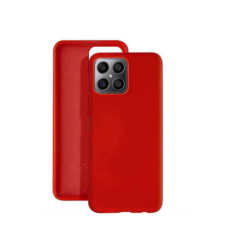 JOIGO - Carcasa Para Honor X6S Goma Rojo.