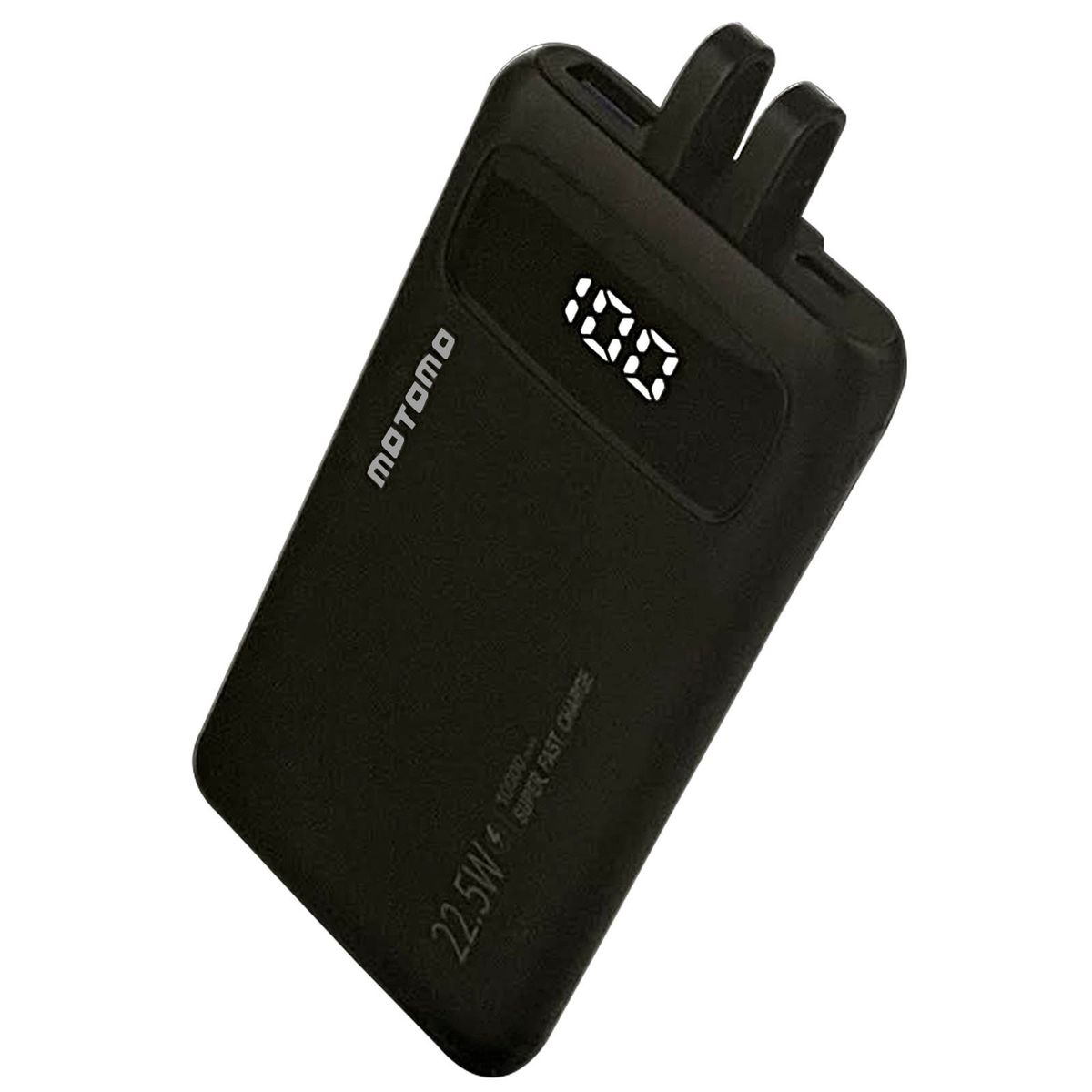 MOTOMO - Bateria Externa PowerBank Portatil Negro 10000mah P042