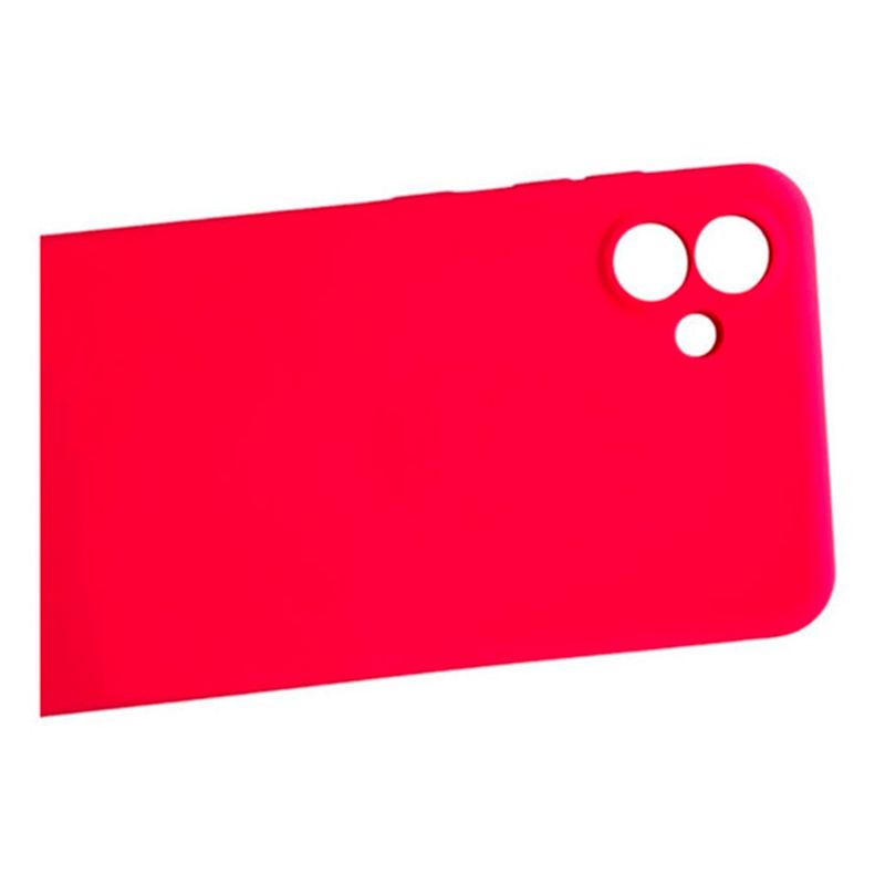 GENERICO - Carcasa Para Samsung A04 Normal Silicona Rosa Chicle