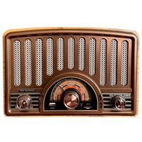 Radio AM FM Vintage Reproductor Bluetooth Retro Sixtinna